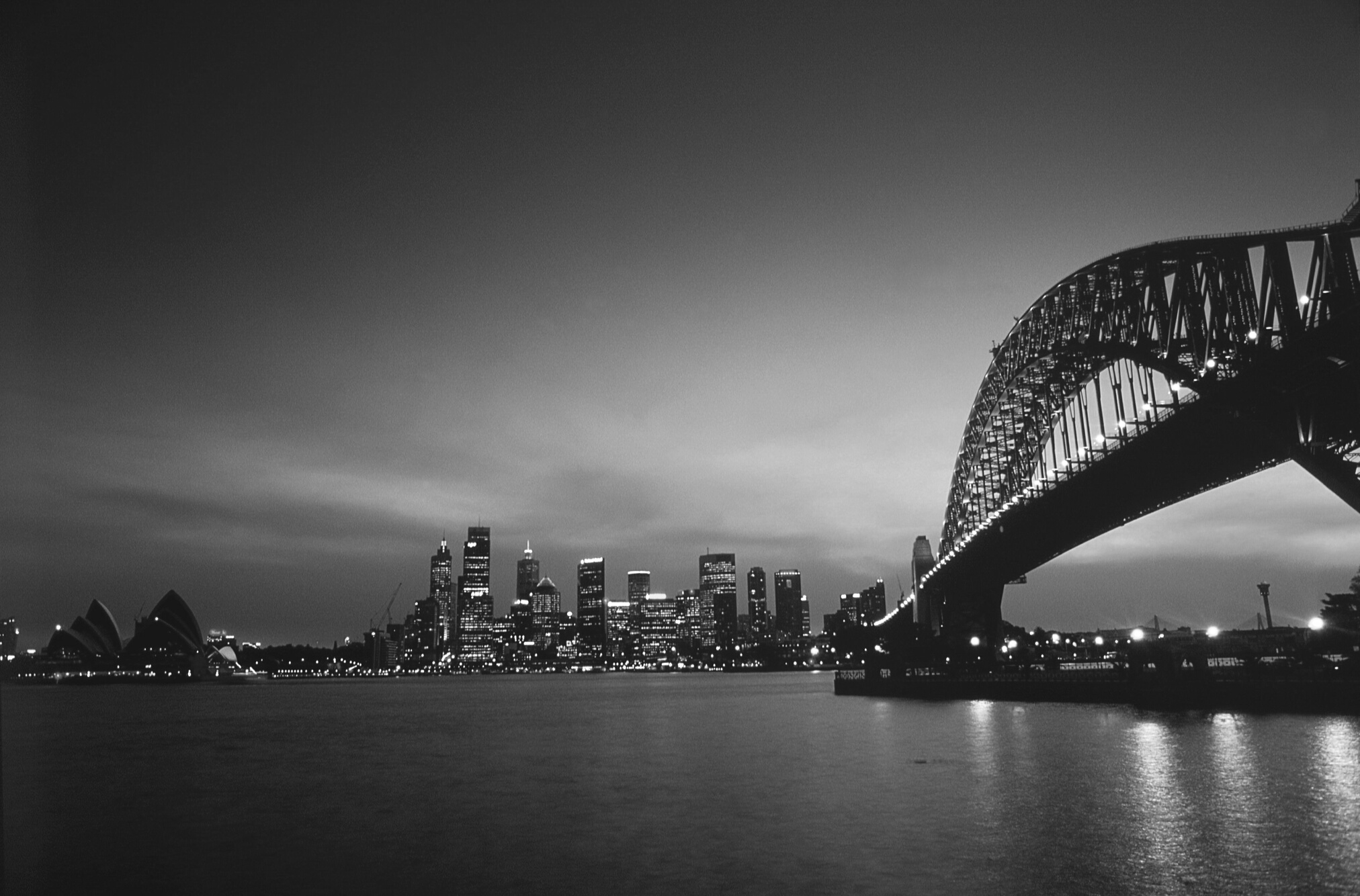 Sydney Harbour Bridge at Sunset